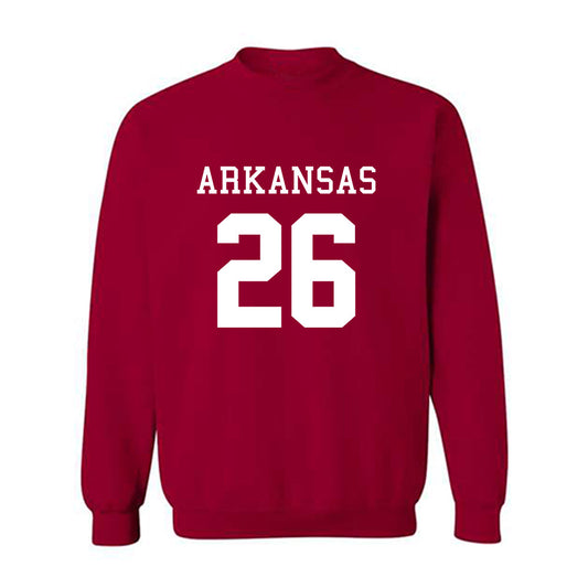 Arkansas - NCAA Football : Jalon Copeland - Replica Shersey Crewneck Sweatshirt-0