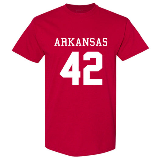Arkansas - NCAA Football : Wyatt Simmons - Replica Shersey T-Shirt-0