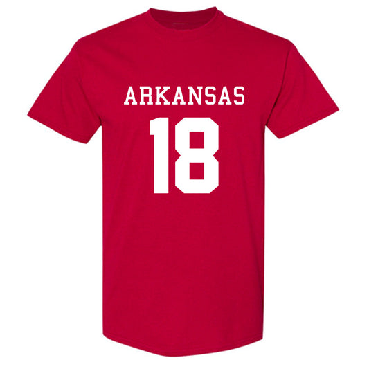 Arkansas - NCAA Football : Jude Hall - Replica Shersey T-Shirt-0