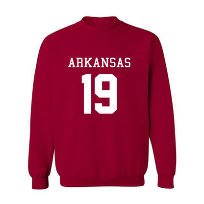 Arkansas - NCAA Football : Antonio Jordan - Replica Shersey Crewneck Sweatshirt-0