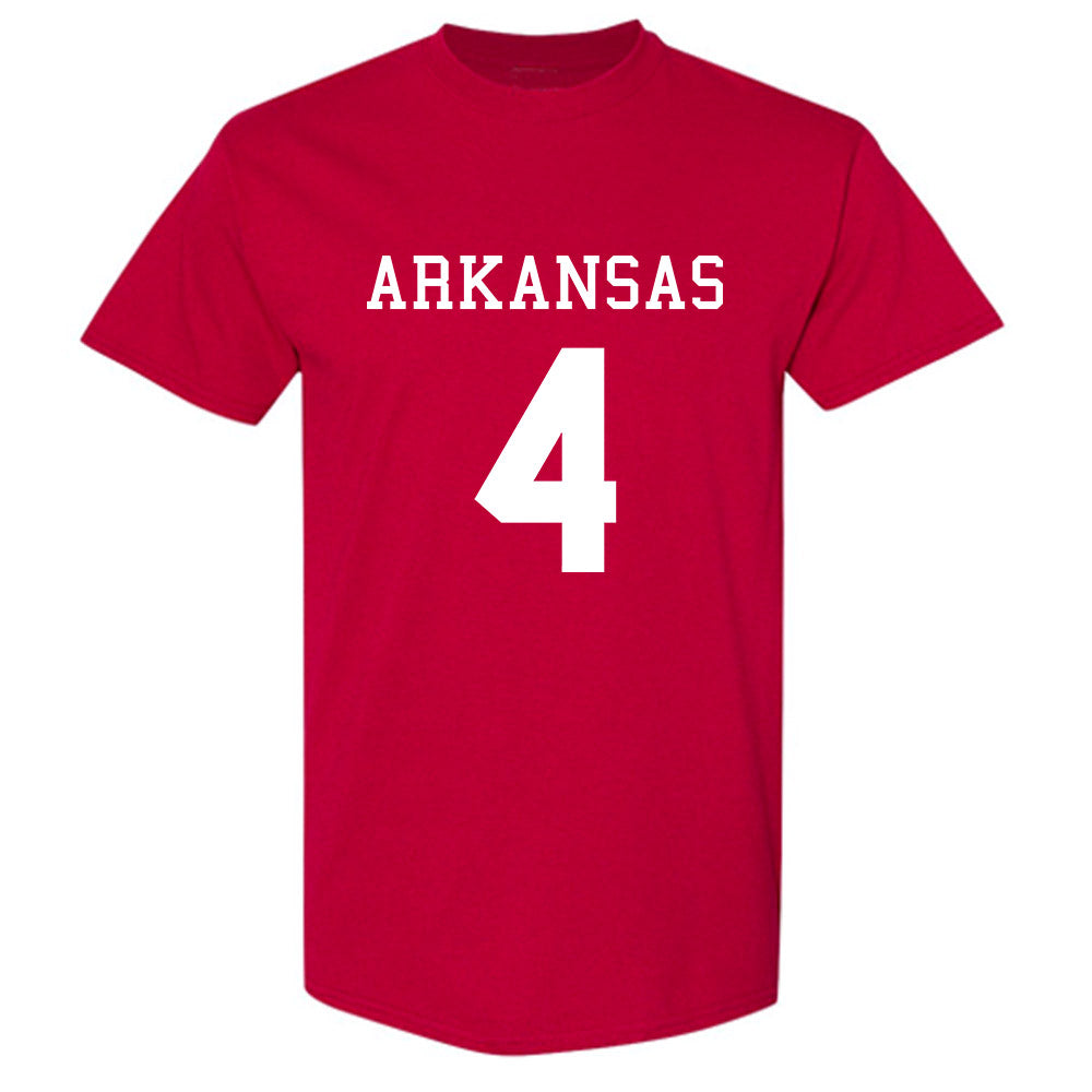 Arkansas - NCAA Football : Lakhi Roland - Replica Shersey T-Shirt-0