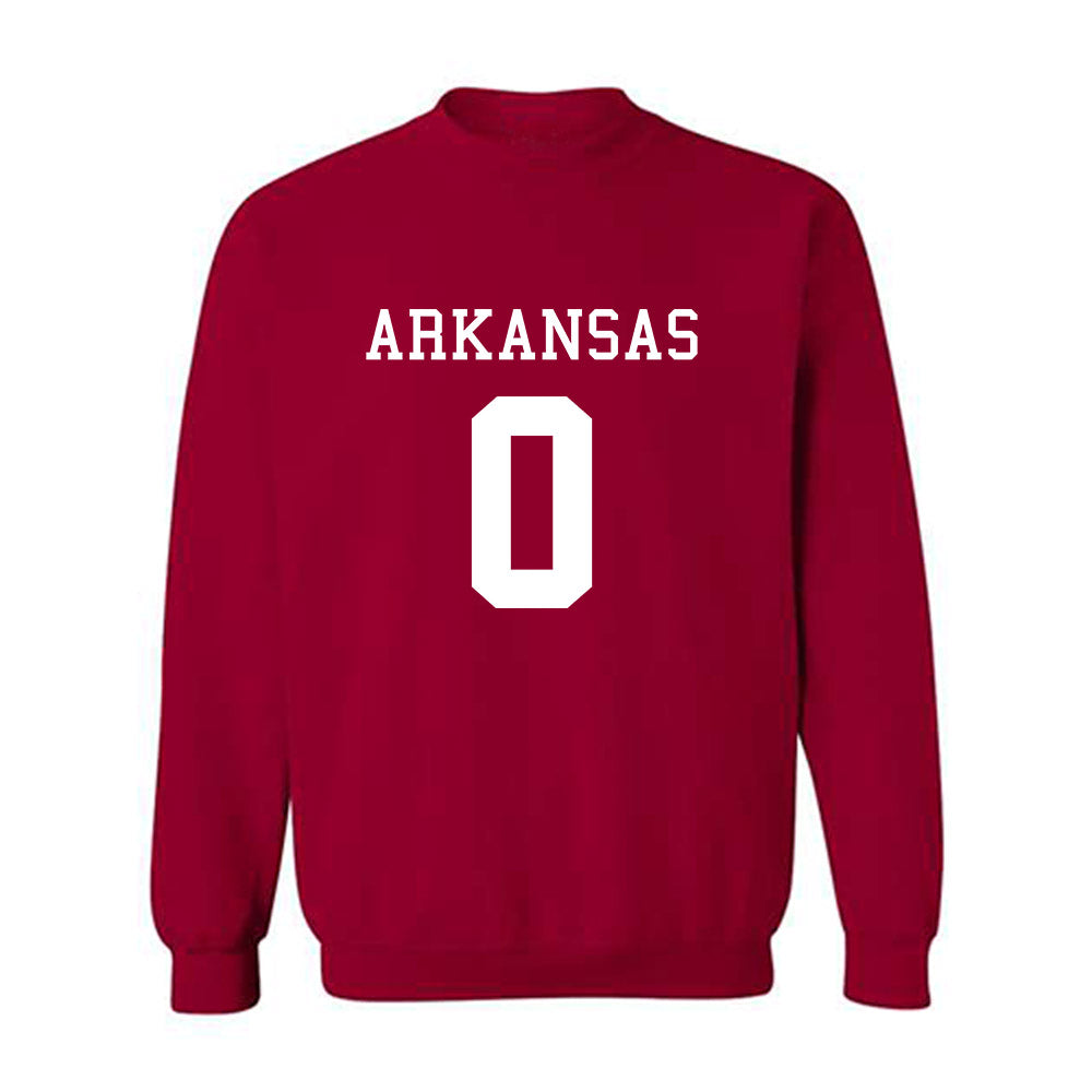 Arkansas - NCAA Football : Braylen Russell - Replica Shersey Crewneck Sweatshirt-0