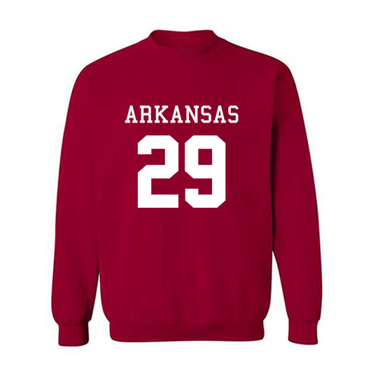 Arkansas - NCAA Football : Brandon Ford - Replica Shersey Crewneck Sweatshirt-0