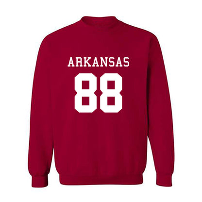 Arkansas - NCAA Football : Xadavien Sims - Replica Shersey Crewneck Sweatshirt-0