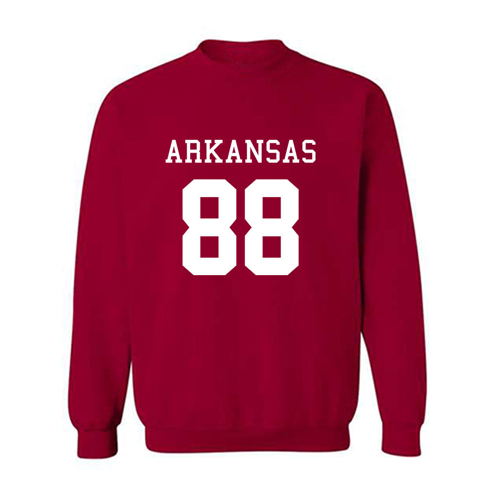 Arkansas - NCAA Football : Blair Irvin III - Replica Shersey Crewneck Sweatshirt-0