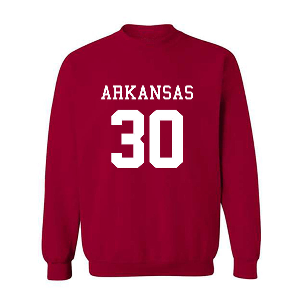 Arkansas - NCAA Football : Max Gilbert - Replica Shersey Crewneck Sweatshirt-0