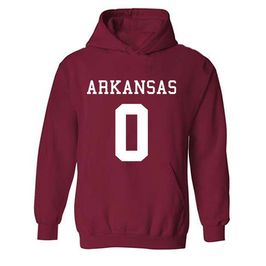 Arkansas - NCAA Football : Hunter Osborne - Replica Shersey Hooded Sweatshirt-0