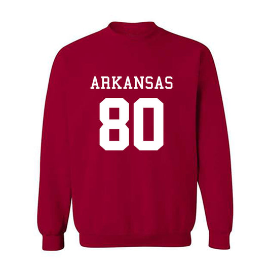 Arkansas - NCAA Football : Dequane Prevo - Replica Shersey Crewneck Sweatshirt-0