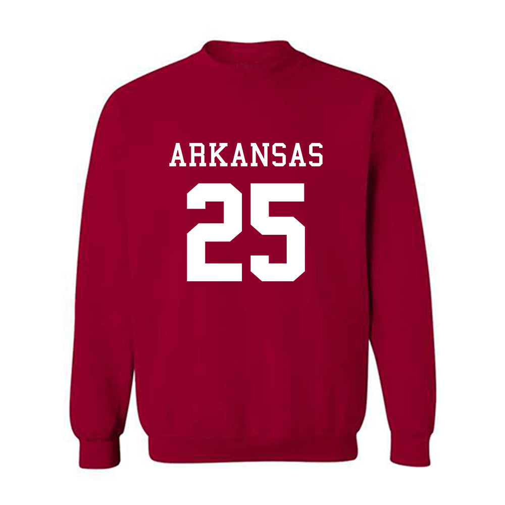 Arkansas - NCAA Football : Ja’Quavion Smith - Replica Shersey Crewneck Sweatshirt-0