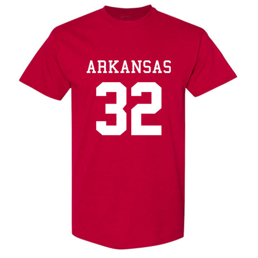 Arkansas - NCAA Football : Matt Adcock - Replica Shersey T-Shirt-0