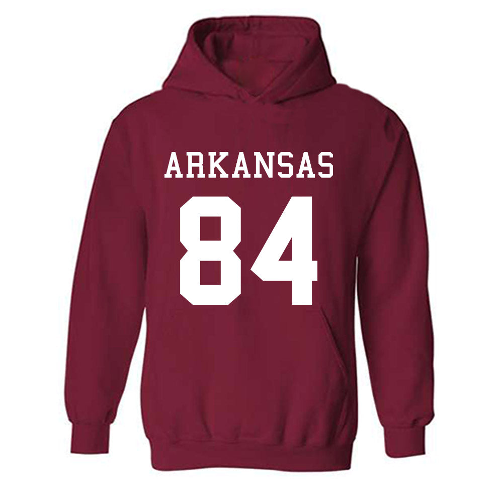 Arkansas - NCAA Football : Ismael Cisse - Replica Shersey Hooded Sweatshirt-0