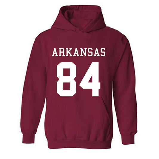 Arkansas - NCAA Football : Ismael Cisse - Replica Shersey Hooded Sweatshirt-0