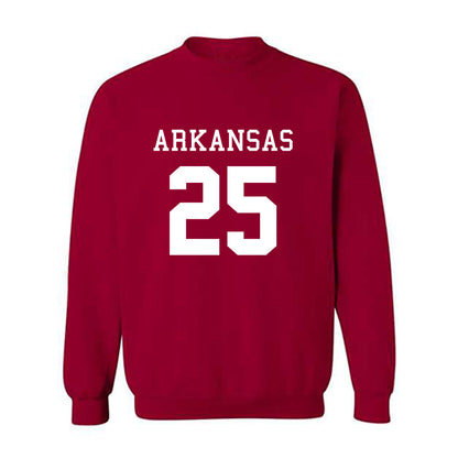 Arkansas - NCAA Football : Markeylin Batton - Replica Shersey Crewneck Sweatshirt-0