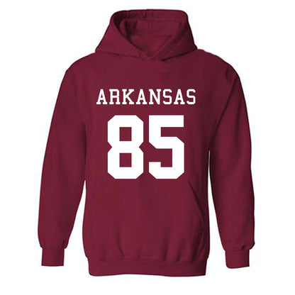 Arkansas - NCAA Football : Ty Lockwood - Replica Shersey Hooded Sweatshirt-0