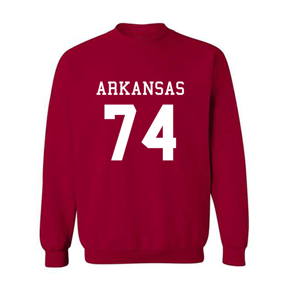 Arkansas - NCAA Football : Terence Roberson - Replica Shersey Crewneck Sweatshirt-0