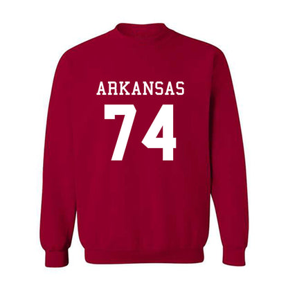 Arkansas - NCAA Football : Terence Roberson - Replica Shersey Crewneck Sweatshirt-0