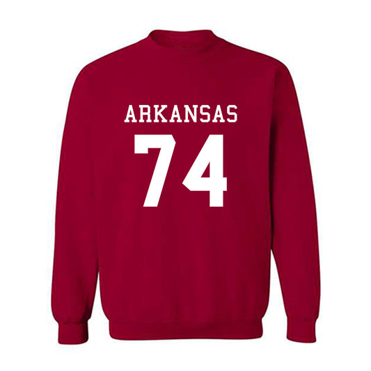 Arkansas - NCAA Football : Terence Roberson - Replica Shersey Crewneck Sweatshirt-0