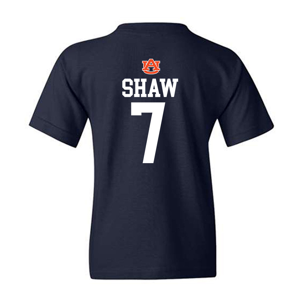 Auburn - NCAA Softball : Kylie Shaw - Replica Shersey Youth T-Shirt-1