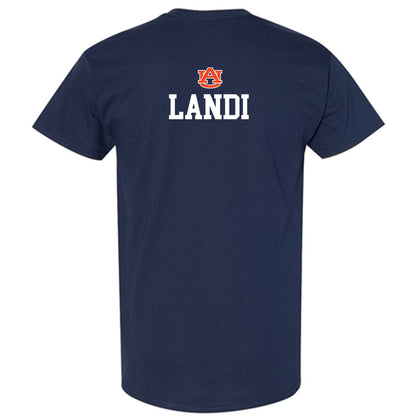 Auburn - NCAA Women's Swimming & Diving : Juliette Landi - Replica Shersey T-Shirt-1