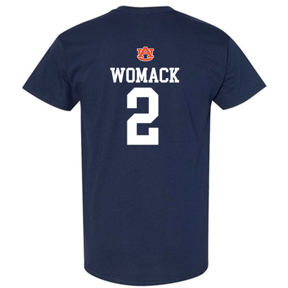 Auburn - NCAA Softball : MaNia Womack - Replica Shersey T-Shirt-1