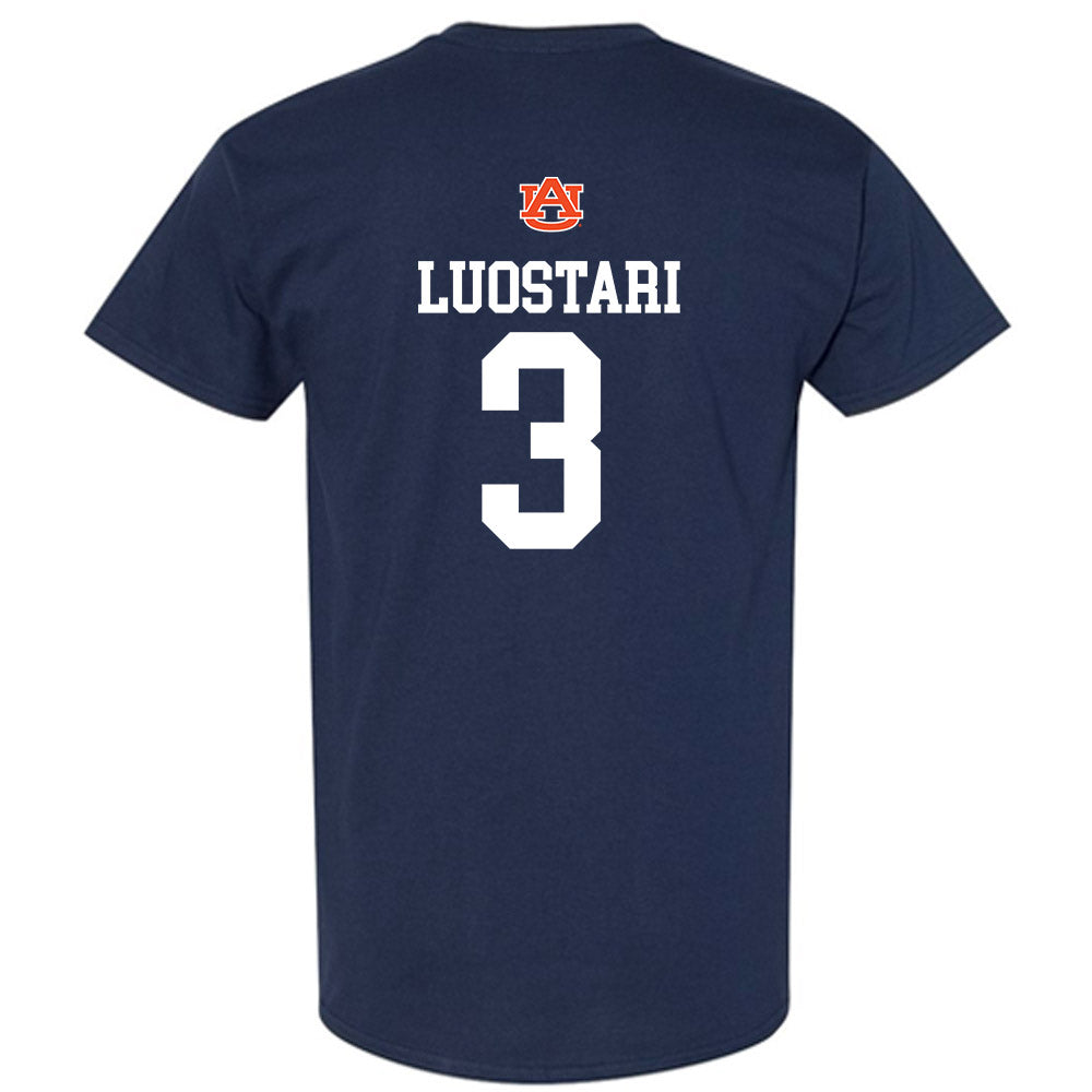 Auburn - NCAA Softball : Melania Luostari - Replica Shersey T-Shirt-1