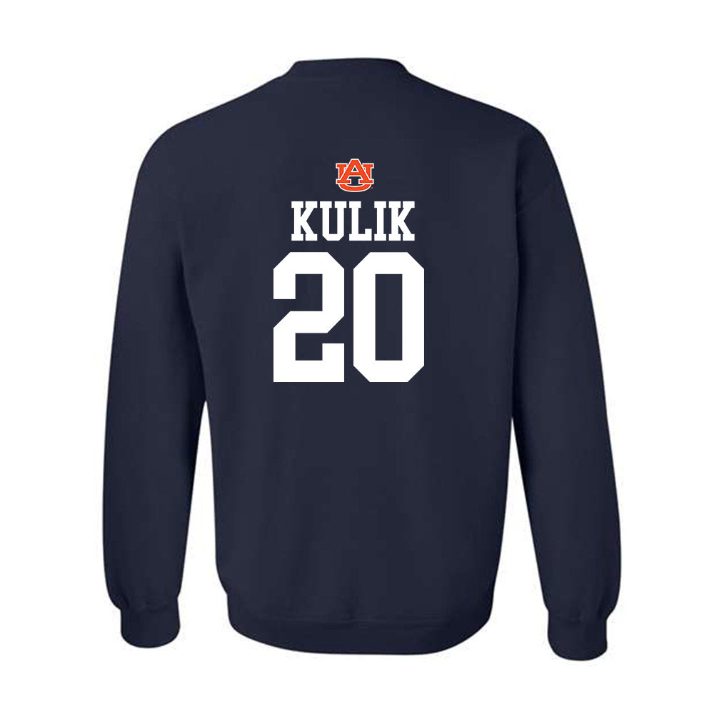 Auburn - NCAA Baseball : Marcel Kulik - Replica Shersey Crewneck Sweatshirt-1