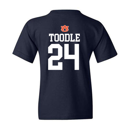 Auburn - NCAA Football : Shadarius Toodle - Replica Shersey Youth T-Shirt-1