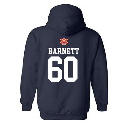 Auburn - NCAA Football : Cade Barnett - Replica Shersey Hooded Sweatshirt-1