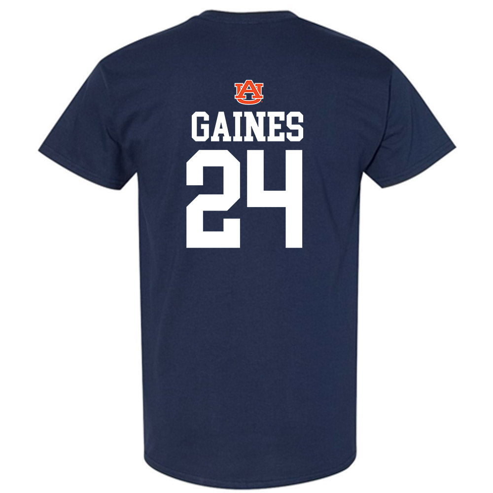 Auburn - NCAA Women's Soccer : Aurora Gaines - Replica Shersey T-Shirt-1