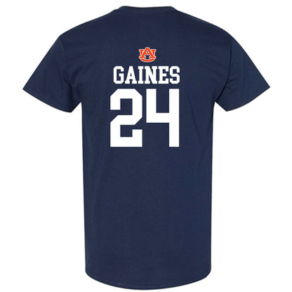 Auburn - NCAA Women's Soccer : Aurora Gaines - Replica Shersey T-Shirt-1