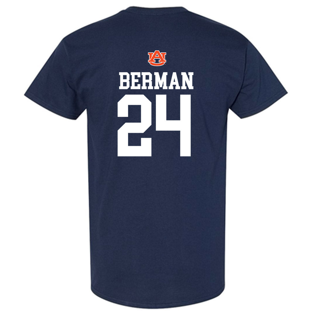 Auburn - NCAA Men's Basketball : Lior Berman - Replica Shersey T-Shirt