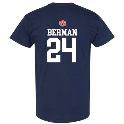 Auburn - NCAA Men's Basketball : Lior Berman - Replica Shersey T-Shirt