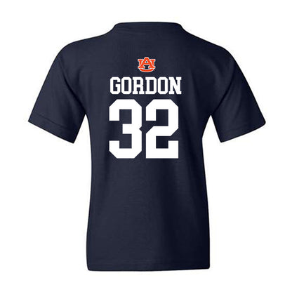 Auburn - NCAA Women's Soccer : Kelly Gordon - Replica Shersey Youth T-Shirt-1
