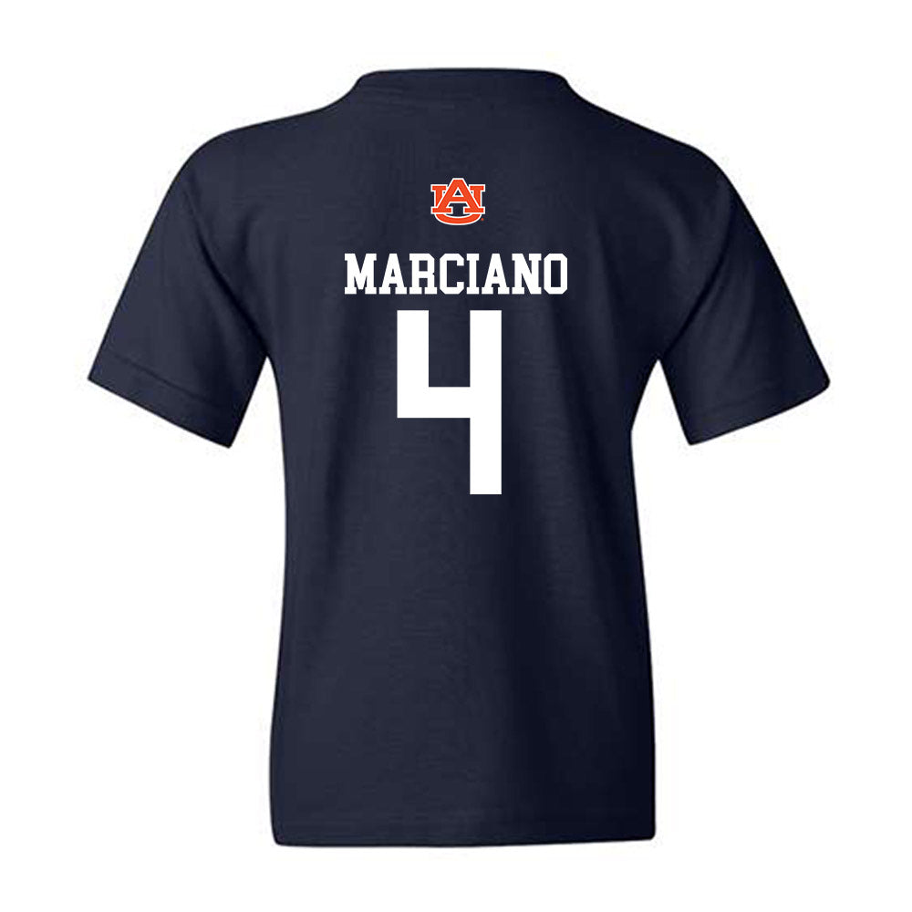 Auburn - NCAA Baseball : Jake Marciano - Replica Shersey Youth T-Shirt-1
