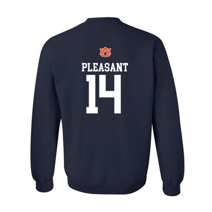 Auburn - NCAA Football : Rayshawn Pleasant - Replica Shersey Crewneck Sweatshirt-1