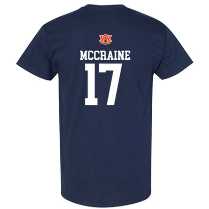 Auburn - NCAA Baseball : Mason McCraine - Replica Shersey T-Shirt-1