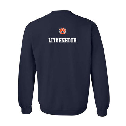 Auburn - NCAA Equestrian : Isabel Litkenhous - Replica Shersey Crewneck Sweatshirt-1