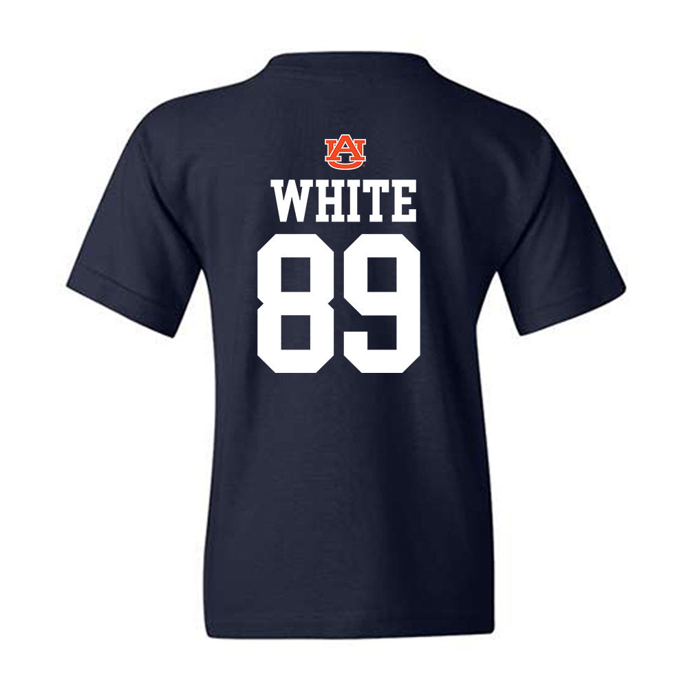 Auburn - NCAA Football : Jake White - Replica Shersey Youth T-Shirt-1