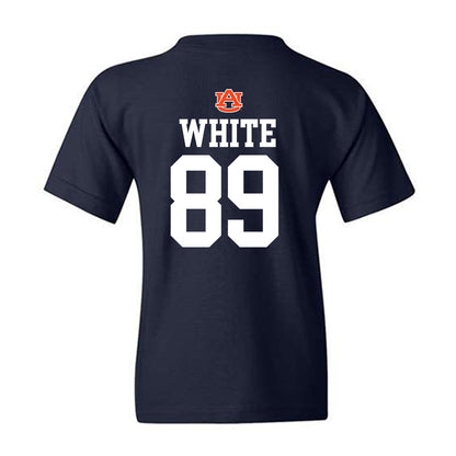 Auburn - NCAA Football : Jake White - Replica Shersey Youth T-Shirt-1