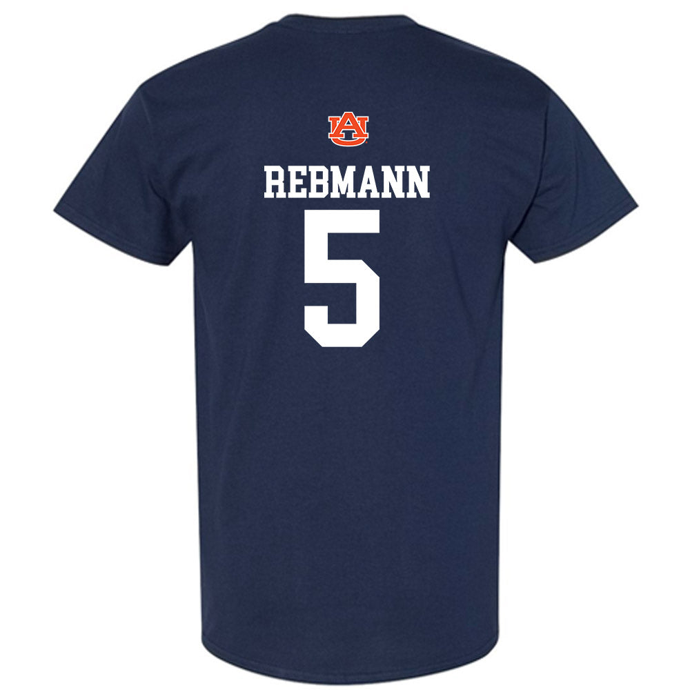 Auburn - NCAA Women's Soccer : Ellie Rebmann - Replica Shersey T-Shirt-1