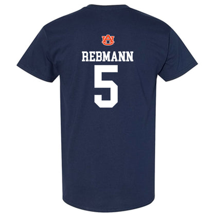 Auburn - NCAA Women's Soccer : Ellie Rebmann - Replica Shersey T-Shirt-1