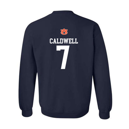 Auburn - NCAA Women's Soccer : Ava Caldwell - Replica Shersey Crewneck Sweatshirt-1