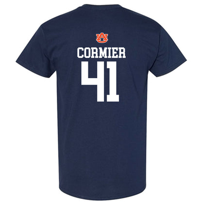 Auburn - NCAA Baseball : LJ Cormier - Replica Shersey T-Shirt-1