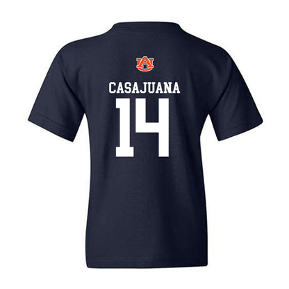 Auburn - NCAA Women's Soccer : Clara Casajuana - Replica Shersey Youth T-Shirt-1