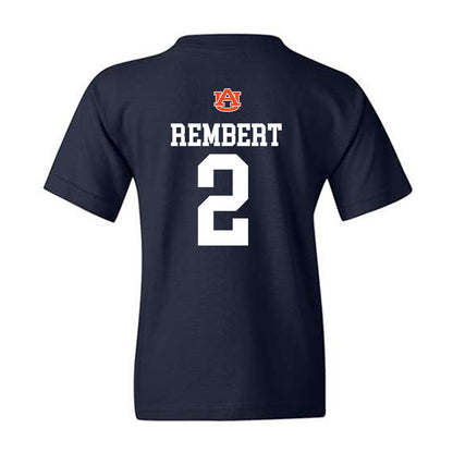 Auburn - NCAA Baseball : Chris Rembert - Replica Shersey Youth T-Shirt-1