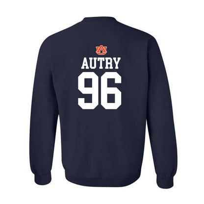 Auburn - NCAA Football : Malik Autry - Replica Shersey Crewneck Sweatshirt-1