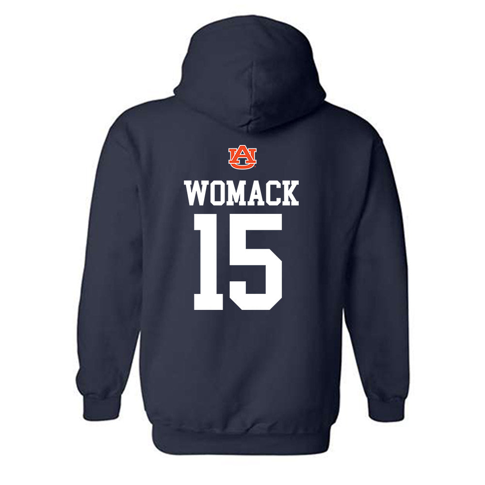 Auburn - NCAA Football : Da'Shawn Womack - Replica Shersey Hooded Sweatshirt-1