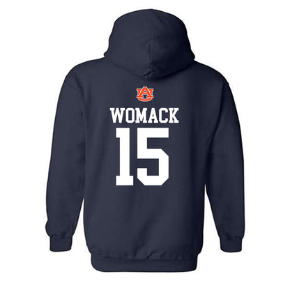 Auburn - NCAA Football : Da'Shawn Womack - Replica Shersey Hooded Sweatshirt-1
