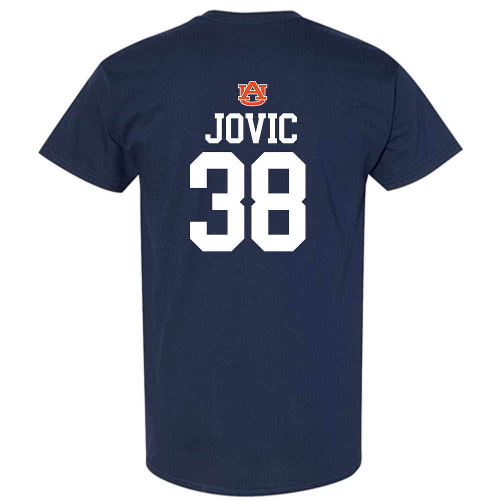 Auburn - NCAA Men's Basketball : Filip Jovic - Replica Shersey T-Shirt-1