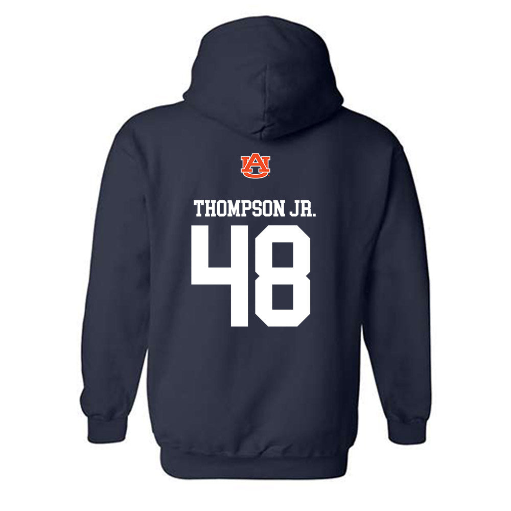 Auburn - NCAA Football : Paul Thompson Jr. - Replica Shersey Hooded Sweatshirt-1